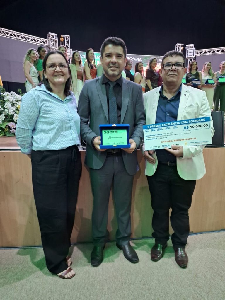 Saero-3-768x1024 Corumbiara é premiada no SAERO 2024 por excelência na alfabetização