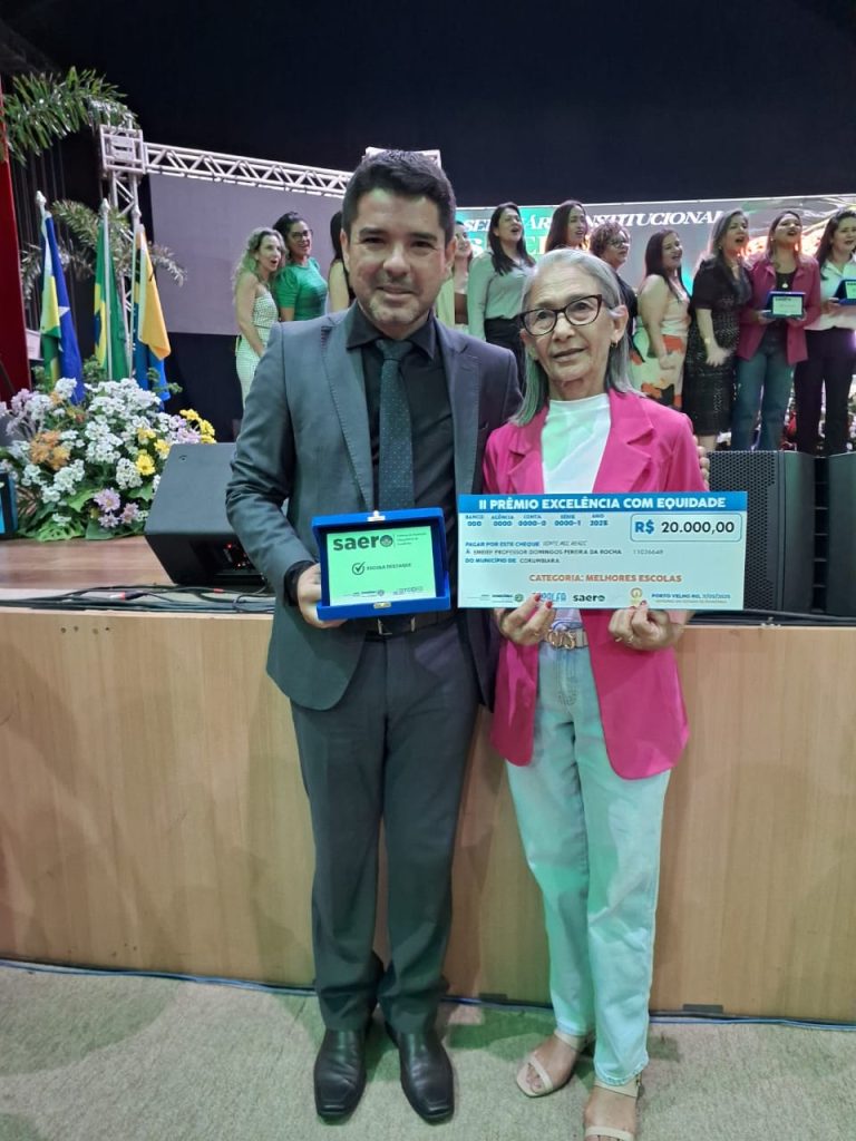 Saero-4-768x1024 Corumbiara é premiada no SAERO 2024 por excelência na alfabetização